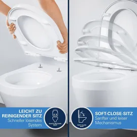 Grohe WC-Sitz mit Absenkautomatik Alpinweiß