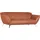 GUTMANN FACTORY Couch Leder 2-Sitzer Braun