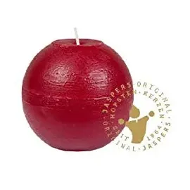 Rustic Kerzen Rustic Kugelkerze 120 mm dunkel-bordeaux