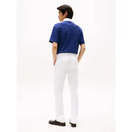Tommy Hilfiger Herren, Chino Hose Core Denton Essential Twill, straight fit weiß, th optic White), 38W/30L