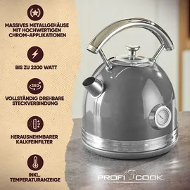 Proficook PC-WKS 1192 anthrazit