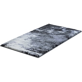 GRUND Badematte »Magma«, Höhe 20 mm, rutschhemmend beschichtet, fußbodenheizungsgeeignet, Badematte in abstraktem Design, grau