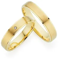 Phönix Trauring Schmuck Geschenk Gold 333 Trauring Ehering LIEBE versch. Varianten, Made in Germany, wahlweise mit oder ohne Brillant gelb|goldfarben 53