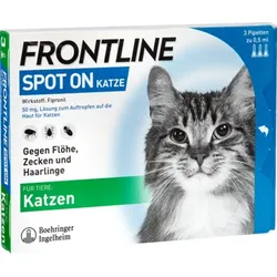 FRONTLINE Spot on K Lösung f.Katzen 3 St