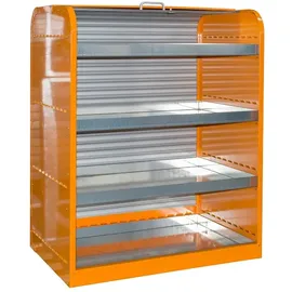 Bauer Rollladenschrank Aluminium/Stahlblech 180 Liter Gelborange