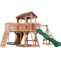 Backyard Discovery Sterling Point Spielturm Felswände. Rutsche Braun