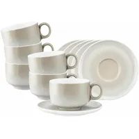 SELTMANN WEIDEN Milchkaffeetasse 0,35 l Beige 6 St.
