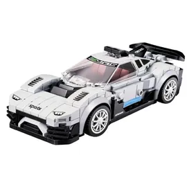 Wisam Konstruktionssteine Rennwagen Roboter 320-tlg.
