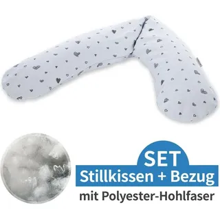 Stillkissen inkl. Bezug Polyesterhohlfaser