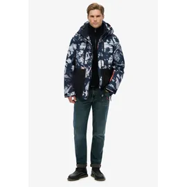 Superdry Ultimate Freestyle Skijacke Blau/Weiß XL