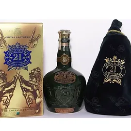 Chivas Regal 21 Years Old Royal Salute Blended Scotch 40% vol 0,7 l Geschenkbox