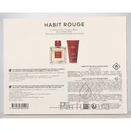 Guerlain Habit Rouge Eau de Toilette 100 ml + Shower Gel 75 ml Geschenkset