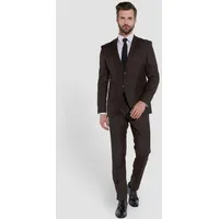 Steffen Klein Anzug SLIM FIT in braun | Gr.: 98