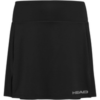 Head Damen Club Basic Long W Skirts, Schwarz, S EU