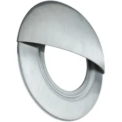 Special EBL LED Abdeckung Cap rund 87mmEdelstahl Wandeinbauleuchte - 93743