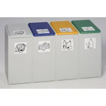 VAR Kunststoffcontainer 40 l Grau