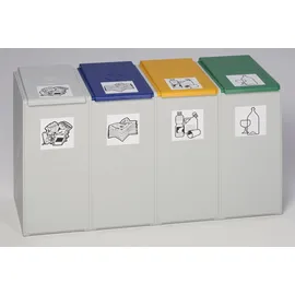 VAR Kunststoffcontainer 40 l Grau