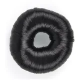Solida Knotenrolle mit Kunsthaar dunkel