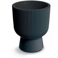 Form-Plastic Prosperplast Milly Designer-Blumentopf Modernes Zylinderdesign inkl. Pflanzeinsatz, für