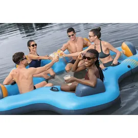 BESTWAY Badeinsel Day DrifterTM 279 x 269 x 43 cm, - Bunt