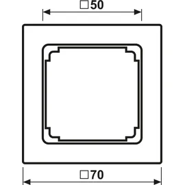 Jung Zwischenrahmen LS 961 Z Weiß