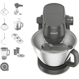 Kenwood Multi Tasker KHC30.070GY Grau inkl. Küchenmaschine + Mixer + Fleischwolf