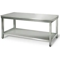 Edelstahl-Arbeitsplatte 500x500x850