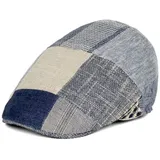 Hat You Schiebermütze Herren Schiebermütze, Flatcap, Schirmmütze, Barrett, Leinencap 57-58 cm