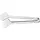 Michelangelo GASTRONOM Servierzange 30 cm Edelstahl Silber