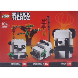 Lego BrickHeadz Pandas fürs chinesische Neujahrsfest 40466