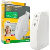 Schellenberg RolloDrive 75 Premium elektrischer Gurtwickler Aufputz mit Funk, weiß 22576