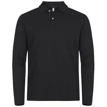 Clique Stretch Premium Poloshirt schwarz XXL