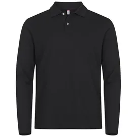 Clique Stretch Premium Poloshirt schwarz XXL