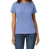 Gildan Softstyle Midweight Damen T-Shirt Rosa XL