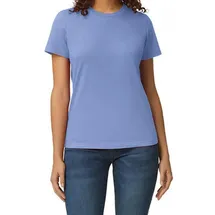 Gildan Softstyle Midweight Damen T-Shirt Rosa XL