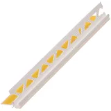 PROTEKTOR Anputzleiste 40 x 260 cm 9 mm PVC Weiß Schutzlippe