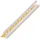 PROTEKTOR Anputzleiste 40 x 260 cm 9 mm PVC Weiß Schutzlippe