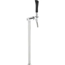 BieTal Schanksäule Zapfsäule BieTal® Slim Bierschanksäule Edelstahl matt 1-leitig
