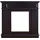Mobili Rebecca Rebecca Mobili Kaminumrandung 100 x 109 x 26 cm Schwarz