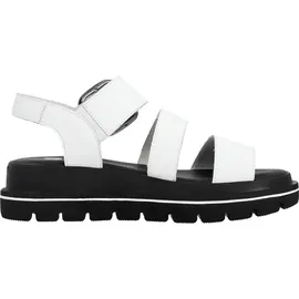 Rieker Plateau-Sandaletten Damen Weiß 42