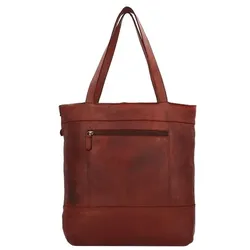 Jack Kinsky Darwin 5 Schultertasche Leder 39 cm  braun