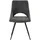 PRO.COM Polsterstuhl ERNESTO, Grau - Schwarz - Kunstleder - Mikrofaser - Metallgestell