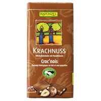 Rapunzel - Krachnuss Vollmilch Schokolade Haselnuss HIH 100 g