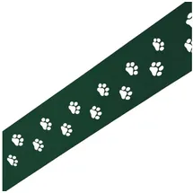 zaun|zu® Sichtschutzstreifen PREMIUM Dekor Tapsi 255 x 15 cm Grün