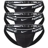 Nike Jockstrap schwarz XL 3er Pack