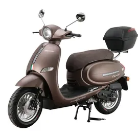 Alpha Motors Cappucino 50 ccm 2,99 PS 45 km/h mattbraun inkl. Topcase