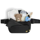 huggies babywear Cross Body Diaper Bag Schwarz