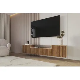 altdecor NOA-2 Lowboard 200 cm x 40 cm x 41 cm Braun/Holzwerkstoff