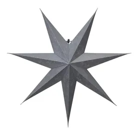 Star Trading Papierstern 75 cm Silber