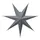 Star Trading Papierstern 75 cm Silber